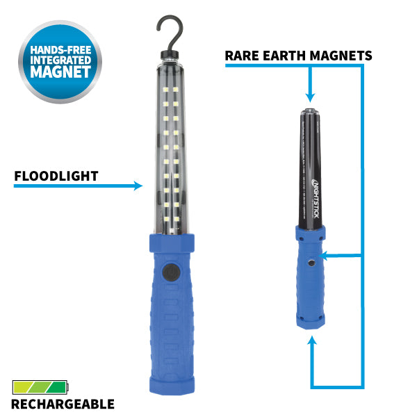 NSR-2168BL: Rechargeable LED Work Light - Blue (DISCONTINUED