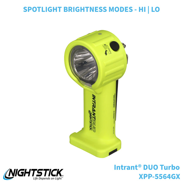 XPP-5564GX: [Zone 0/20] INTRANT® DUO TURBO IS Dual-Light Angle Light - 4AA