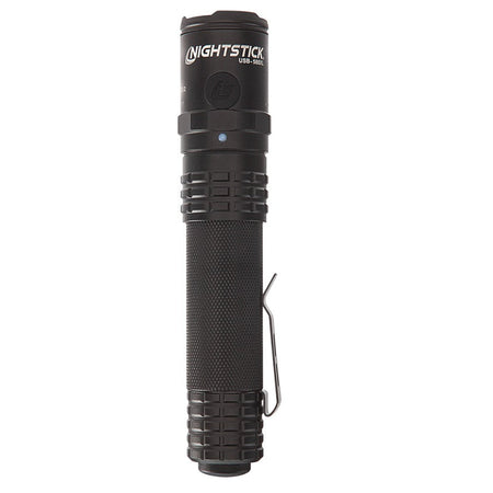 USB-588XL: USB Dual-Light Tactical Flashlight - Black