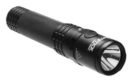 USB-590XL: USB Dual-Light Rechargeable Tactical Flashlight With Red Flood - Black