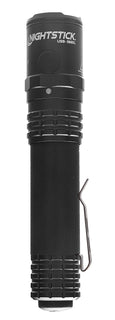 USB-590XL: USB Dual-Light Rechargeable Tactical Flashlight With Red Flood - Black