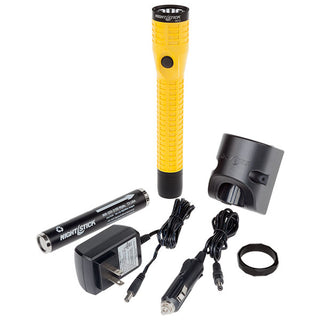 NSR-9512Y: Polymer Multi-Function Duty/Personal-Size Flashlight - Rechargeable